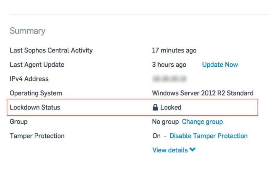 Historische Server-Lockdown-Konfiguration vor der Umstellung auf Unauthorized File Protection