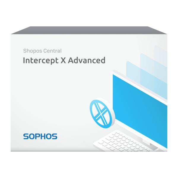 Sophos Central Intercept X Advanced Lizenz Box