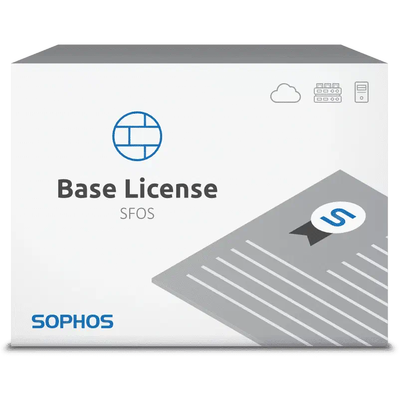 Sophos Firewall Virtual Base License Verpackung