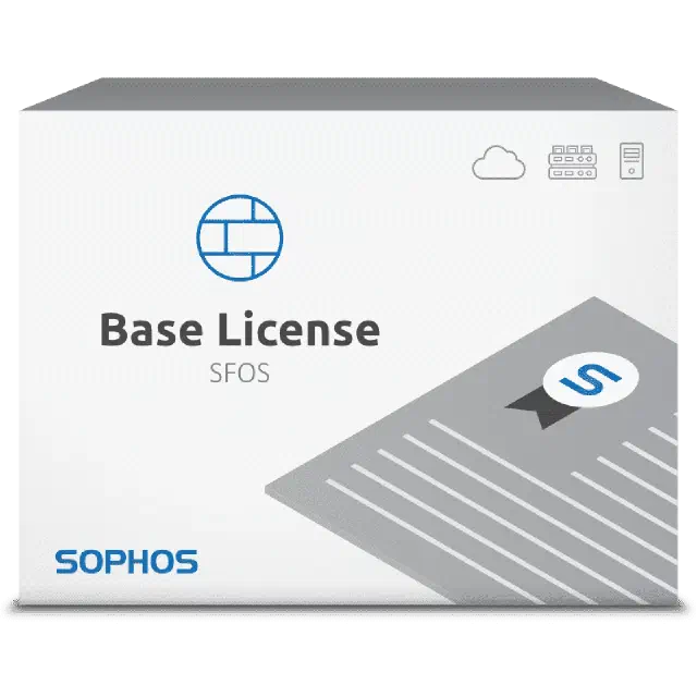 Sophos Firewall Virtual Base License Verpackung