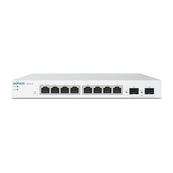 Sophos Switch CS101-8 – Vorderseite
