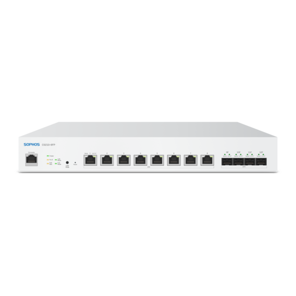 Sophos Switch CS210-8FP – Vorderseite