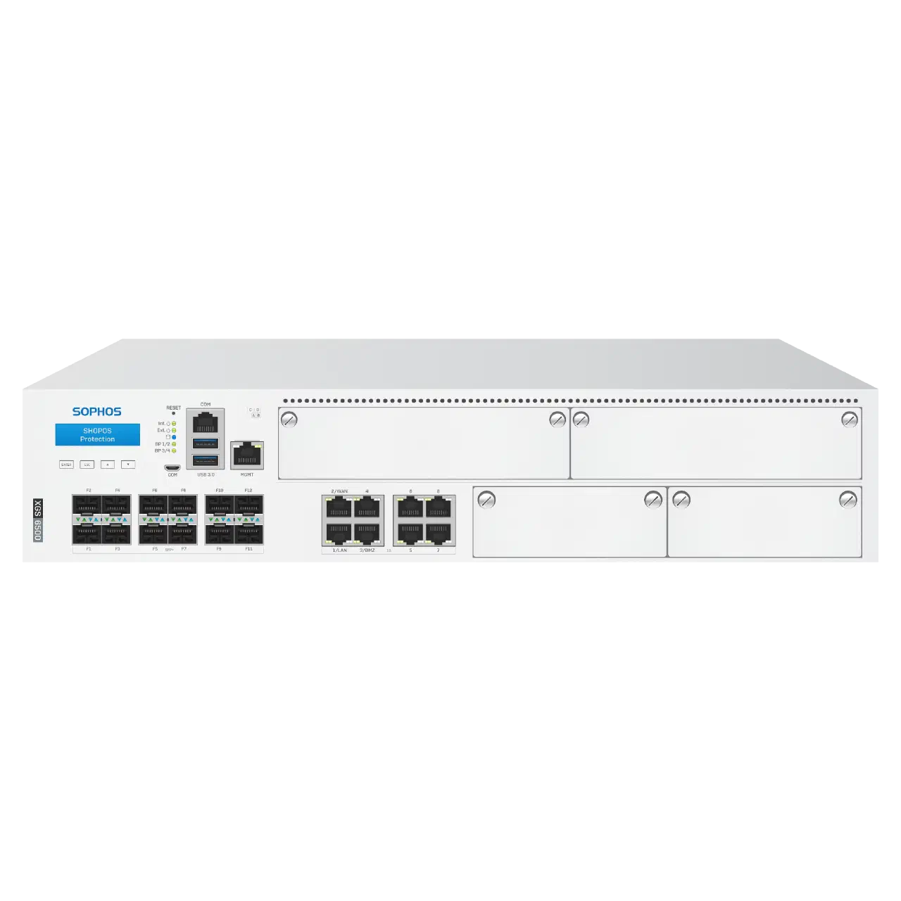 Sophos XGS 6500 Security Appliance – Vorderseite